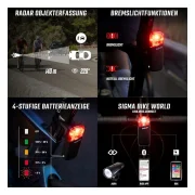 Sigma Reco 80 Link Radar-Rücklicht