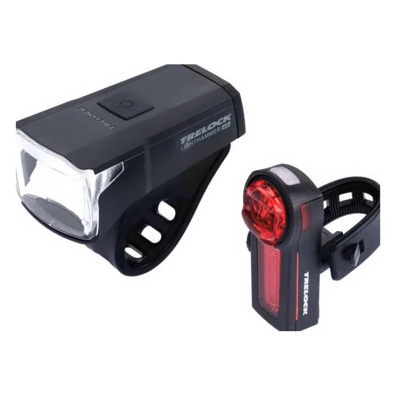 Trelock Lighthammer LS 440/LS 740 Fahrrad-Beleuchtungsset