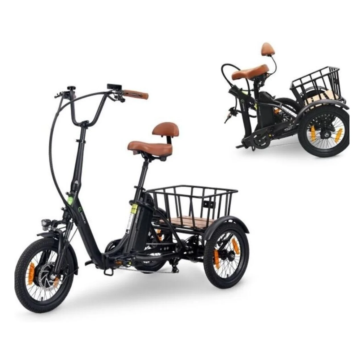 SachsenRAD E-Lastenrad T6S Comfort Air