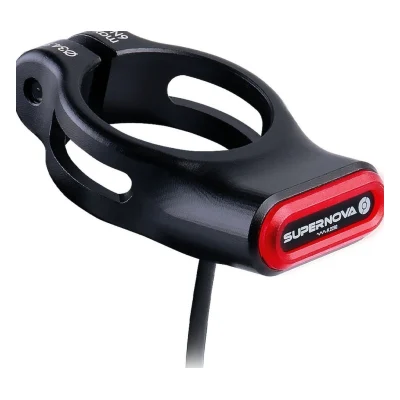 Supernova Rücklicht TL3 MINI SEATPOST CLAMP 12V Schwarz 27.2 mm
