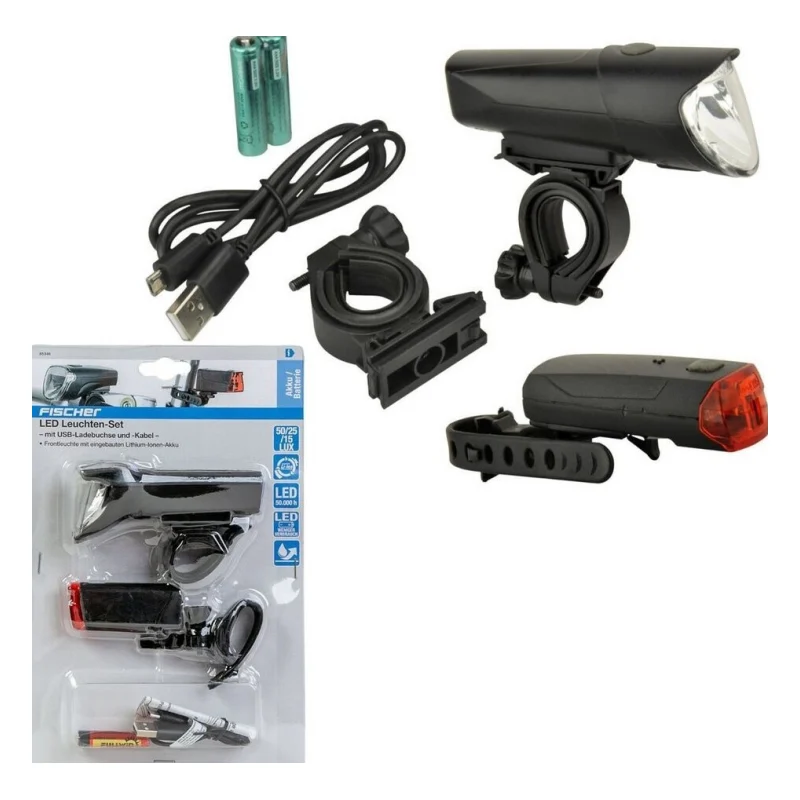 Fischer LED-Leuchten-Set 40/20/10 Lux