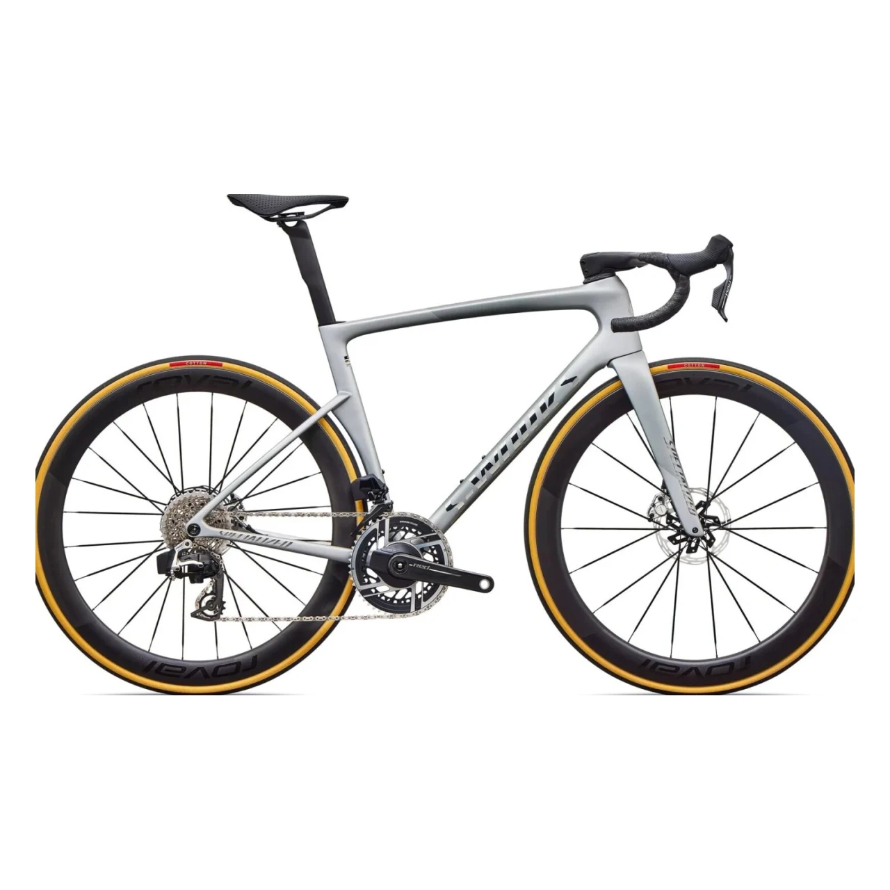 Specialized S-Works Tarmac SL9 AXS Satin Silver Dust/Gloss Chrome