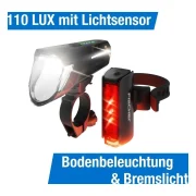 Fischer-Bike LED-Akku Beleuchtungs-Set