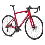 Specialized Tarmac Sl8 Comp 105 Di2 Gloss Red Tint Over Silver Dust
