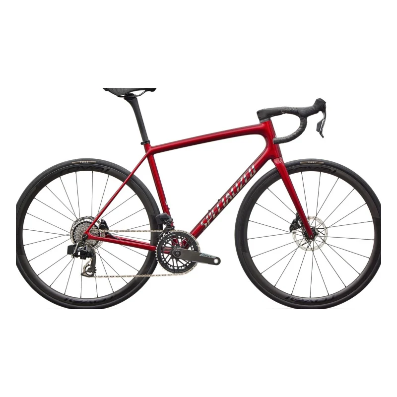 Specialized Aethos 2 Pro AXS Gloss Red Sky/Chrome